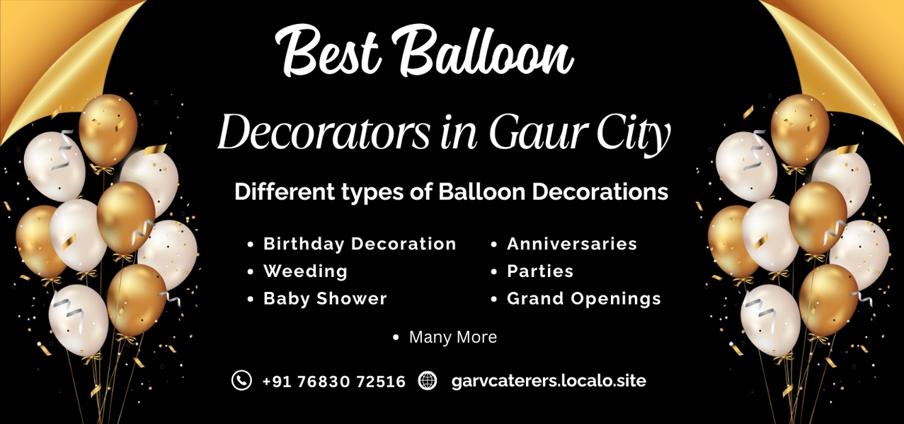 Cover photo of Garv caterers and balloon decorators